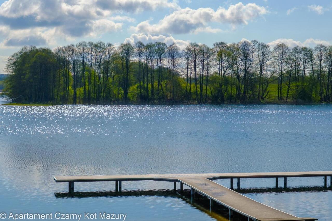 Czarny Kot Mazury Dom Caloroczny Villa Malkinie Exteriör bild