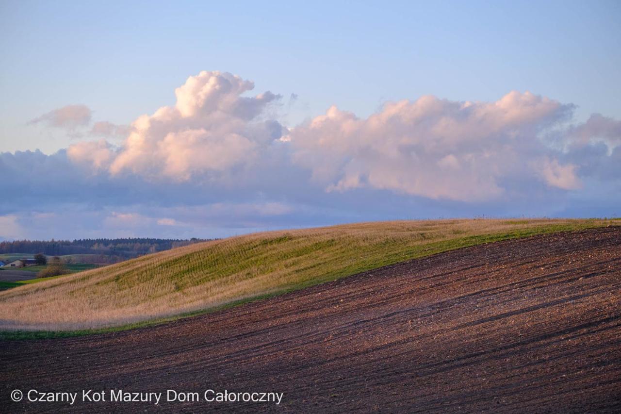 Czarny Kot Mazury Dom Caloroczny Villa Malkinie Exteriör bild