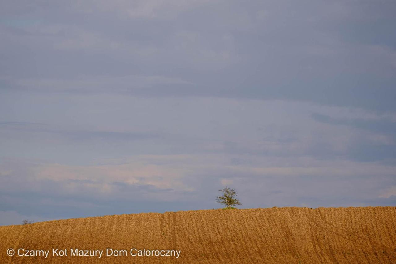 Czarny Kot Mazury Dom Caloroczny Villa Malkinie Exteriör bild
